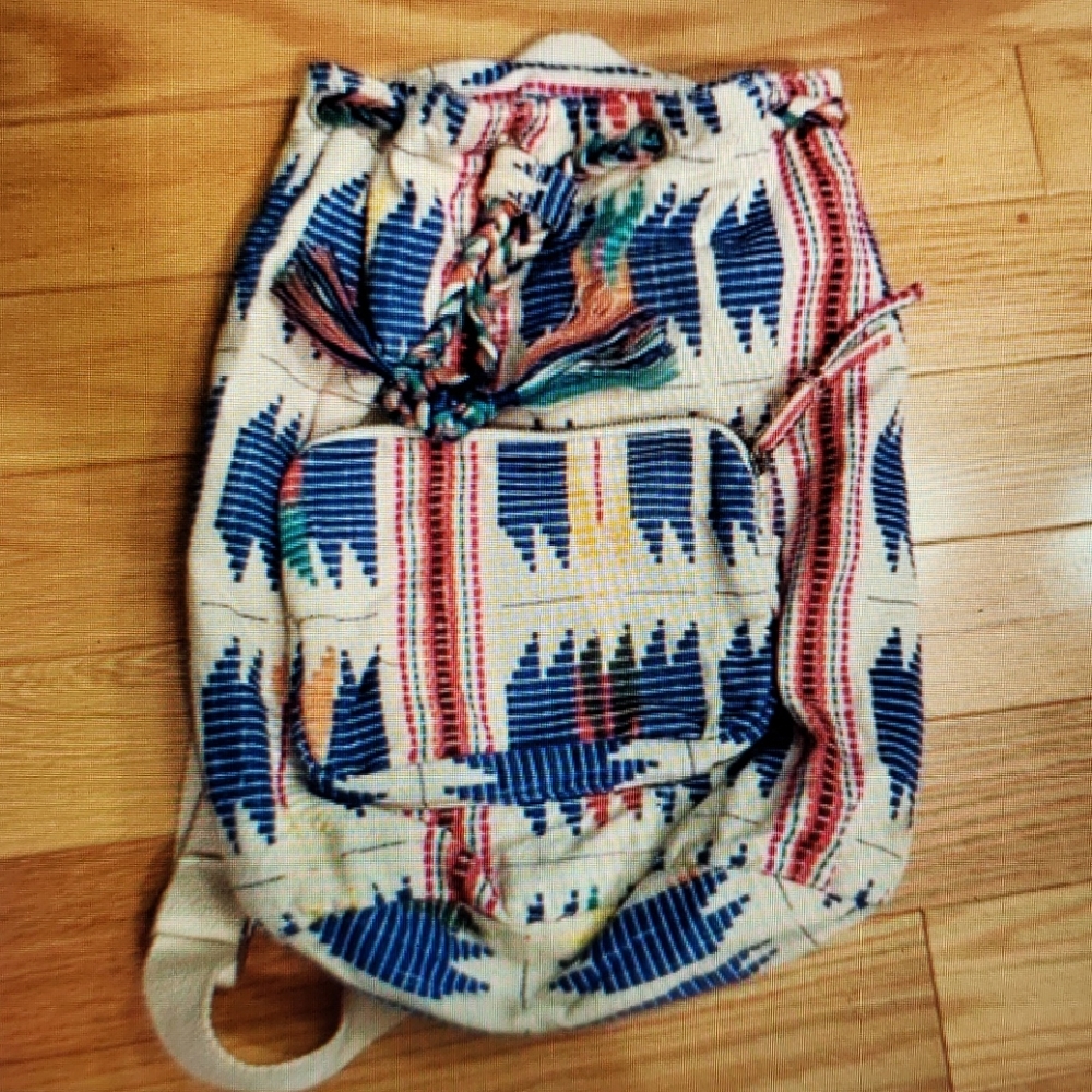 American eagle boho backpack.